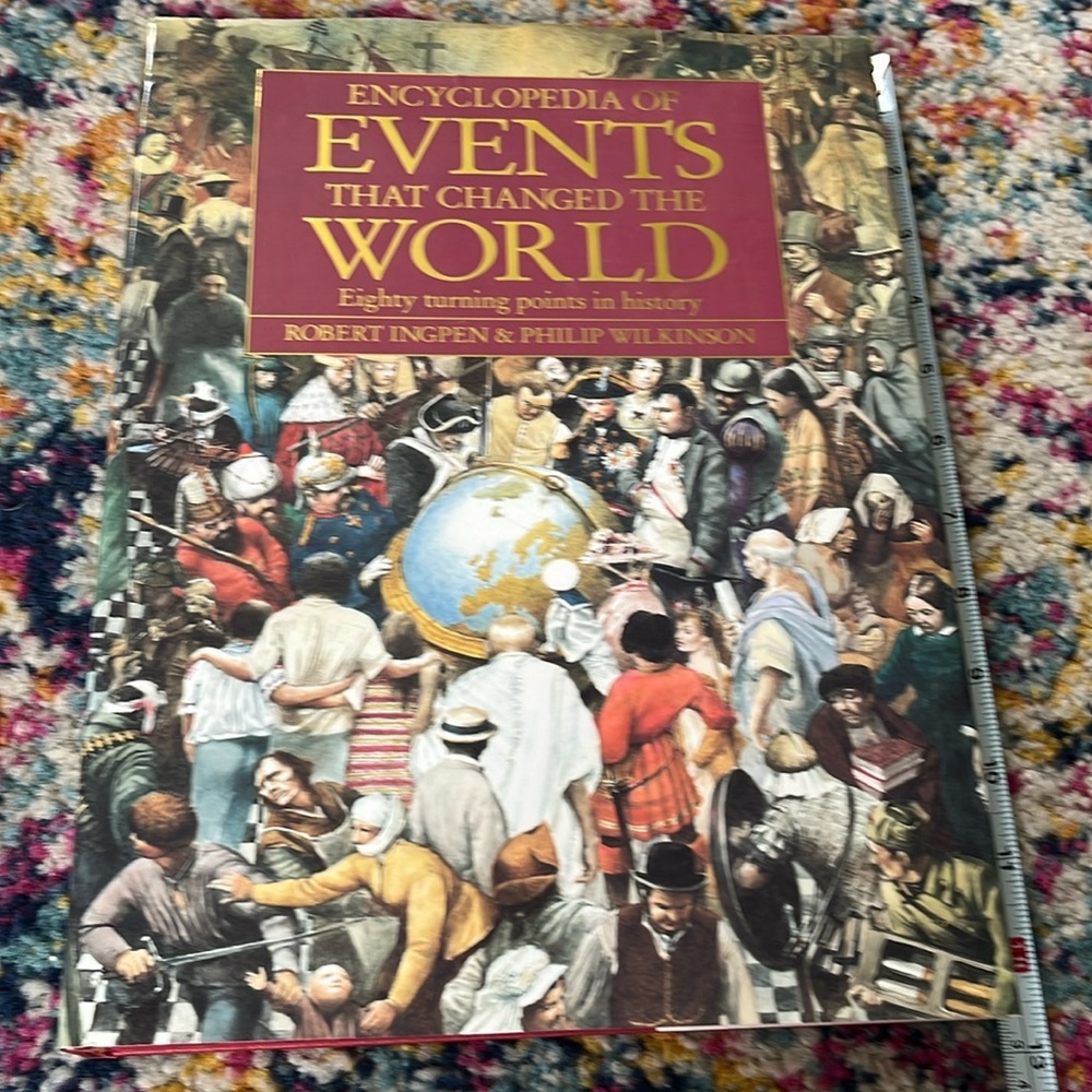 1991 encyclopedia of events that change the world 80 turn points in history